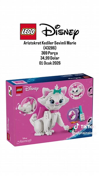 LEGO Disney teması Ocak 2026 yılında piyasaya çıkacak ilk setler resmen duyuruldu. Disney Prensesleri için ilginç ve yeni bir figür stili de yer alıyor. Açıkçası kızımla birlikte setleri çok beğendiğimizi söyleyemeyeceğiz. Siz ilgili setler hakkında ne düşünüyorsunuz? Yorum ve beğenilerinizi bekliyorum. Reklam degil bilgilendirme içeriğidir. #lego #legonews #legodisney #Disney #afol