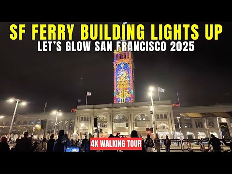 San Francisco’s Magical Holiday Light Show! Let’s Glow SF 2025