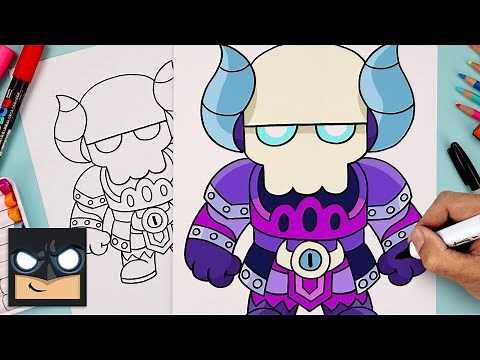 How to Draw Spirit Night Frank | Brawl Stars