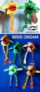 Birds origami
