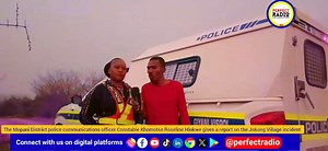 17K views · 304 reactions | LISTENABLE 2 | The Perfect Radio News Raymond Selowa speaks to the Mopani District police communications officer Constable Khomotso Roseline Hlokwe on the Jokong village incident in which à deceased new born baby was buried in Molototsi river. #PerfectRadioNews247 | Perfect Radio | Facebook