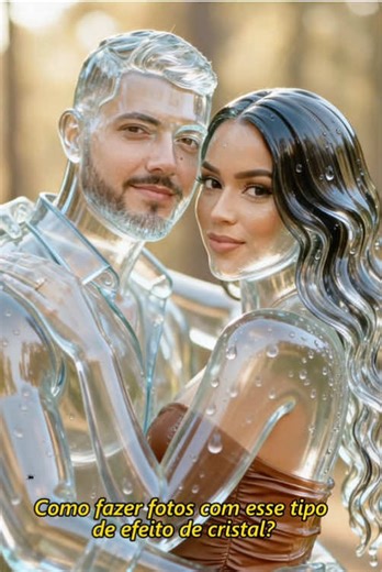 AI-Stylized Crystal and Glass Texture Portraits Tutorial