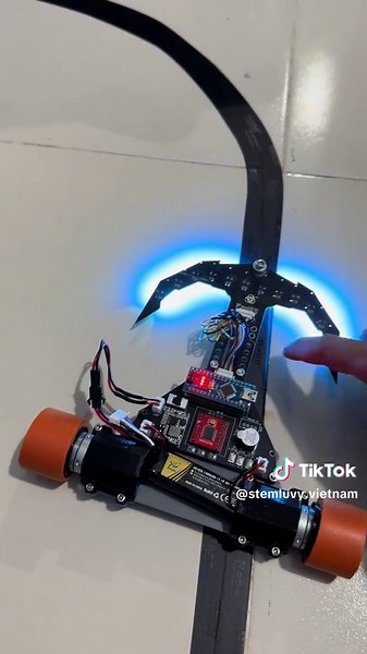 Building a Line Following Robot with Arduino and ESP32