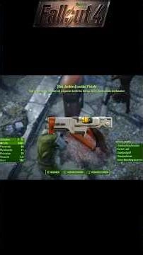 Fallout 4 Next-Gen-Update - Legendäre Waffe - Des Junkies Institut Pistole #shorts