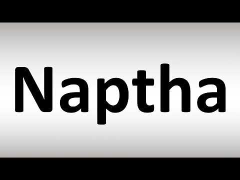 How to Pronounce Naptha