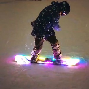 2.8M views · 3.1K reactions | This LED snowboard is literally lit. | Insider Design | Facebook