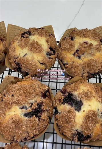 Accidentally Baked Blueberry Muffins: A Rack of Happiness!