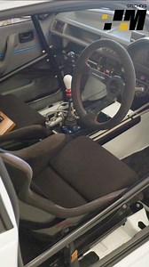 The cabin of Tobias' ST170-turbo swapped XR2i gets the same attention to detail as the rest of the build. If you wanna see the rest of this epic homebuilt rear-drive Fiesta, check out the full video on YouTube! | Fast Car Magazine