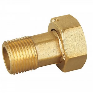 [Hot Item] European Quality Brass Forged Union Coupling Brass Fitting Water Meter Nipple