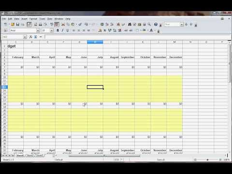How to Create a Monthly Budget Worksheet