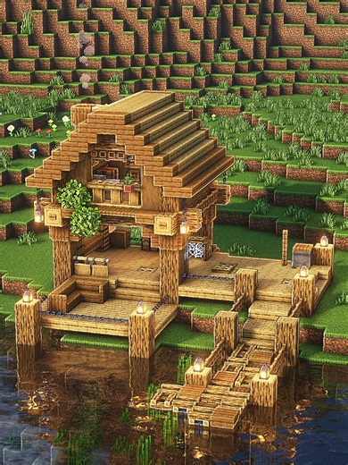 Minecraft Lake House Tutorial: Build Your Dream Home