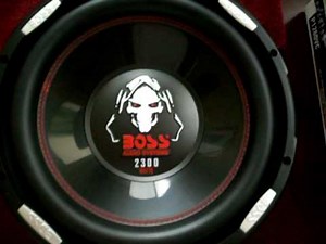 2010 12 inch Boss Audio Phantom series subwoofer P126DVC review