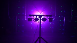 5 in 1 Dj Lights with Stand 5.9ft,Led Dj Par Light+Effect Strobe Light Disco Party Lights for Parties Indoor Sound Activated DMX Wireless Control Mobile Stage Lighting with Carry Bag (Black 2PC)