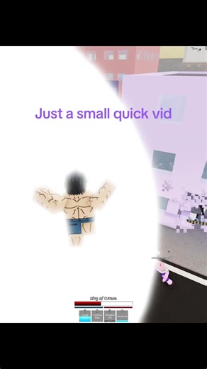 If it looks sped up, it’s not. That’s in real time😅#jjs #roblox #jjk