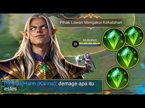 ESTES ASAM LAMBUNG DILAWAN😂 INI DIA ESTES BUILD MVP TERSAKITI 2026| MLBB