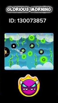 GLORIOUS MORNING | medium demon | #geometrydashcreate