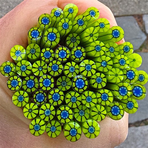 COE 90 Murrini Flower: Inspire Someone - 1 Oz Cane/sticks - Etsy