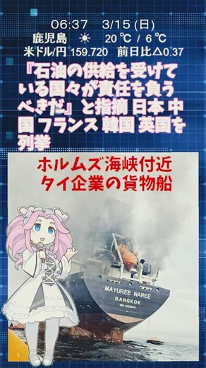 トランプ大統領 日本に艦船派遣を主張 ホルムズ海峡