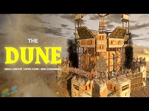 THE DUNE - Best Small Group Base in RUST | Open Core + Wide Gap | Build Tutorial 2022