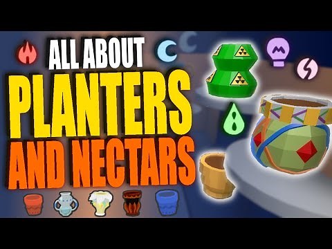 PLANTERS/NECTAR GUIDE - Bee Swarm Simulator