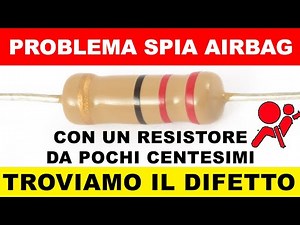 A simple solution to the airbag indicator