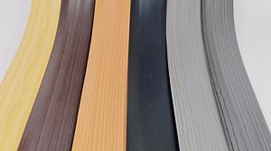 Vinyl Floor-Transition-Strip Door-Threshold 36 inch, 0.4'' Rise Thresholds Ramps for Doorways, Edge-Reducer Vinyl-Transition-Strip for Door/Floor(Black)