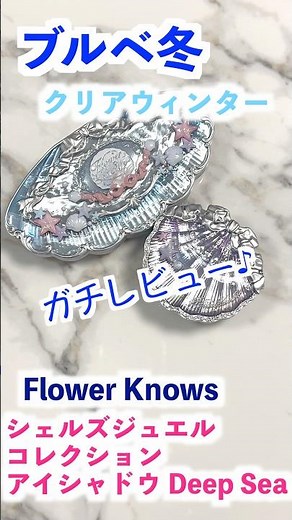 パケ買いの神、フラワーノーズの新作アイシャドウ✨#クリアウィンター #ブルベ冬 #ブライトサマー #プチプラ #美容 #コスメレビュー #ブルベ夏 #コスメ #アラサー #ファッション #ワンホン