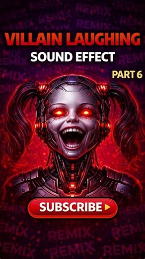 Evil Robot Kid Laugh Sound Effect 😈 | Creepy AI Child Laugh SFX (Part 6)