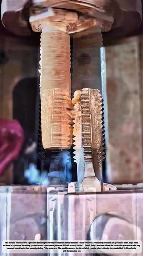 Restore Threads On Damaged Or Heavily Rusted Bolts #job #skills #tips #machine #workers