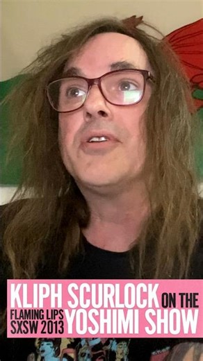 Kliph Scurlock on why The Flaming Lips played 'Yoshimi' at SXSW 2013 #flaminglips #theflaminglips