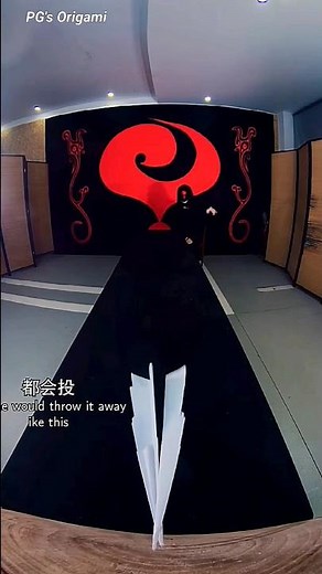 How to make paper ninija blade 😱💯 , easy paper dart plane tutorial , origami weapon #craft #shorts