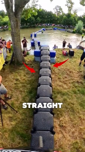 Riding a Bike on Water?! Duncan Shaw Almost Fell 😱