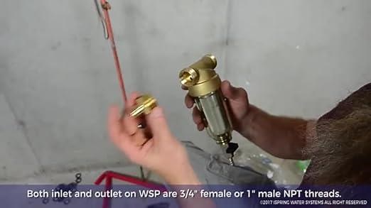 iSpring WSP-1000 Reusable Whole House Spin Down