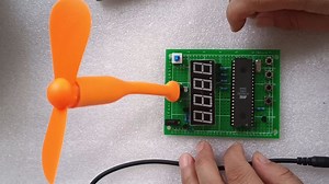 65-6-温控风扇（USB插拔版）实物演示视频