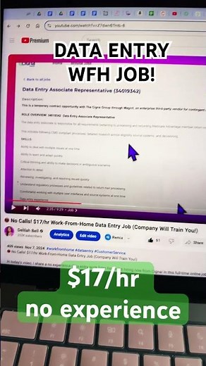 📵 No Calls! $17/hr Work-From-Home Data Entry Job (Company Will Train You!)
