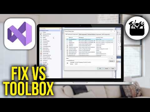 How To Fix Missing Toolbox Option in Visual Studio WinForms