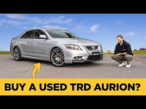 Should you buy a USED Toyota TRD Aurion? Australia should be SO proud of this car!
