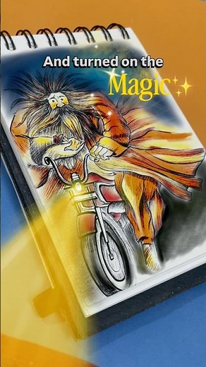 Hagrid Sketch to Digital Art Transformation | Harry Potter Fan Art Animation