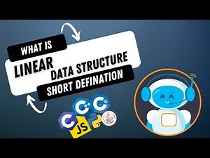 Linear Data Structure Short Defination | What is Linear Data Structure ? | Linear Data Structure