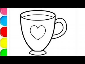 How to Draw Cup | How to draw Cup Drawing | Easy step by step for beginners