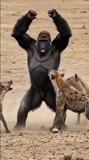 Gorilla vs EVERYTHING 🦍 Bear, Bull & Hyena Fight Compilation