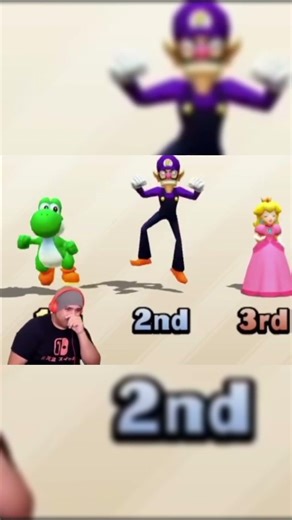 His beef with Yoshi is hilarious 😂#dashiegames #mario #gaming #shorts