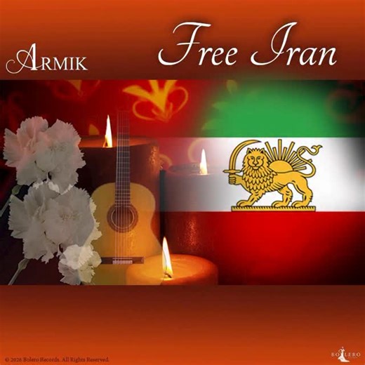 Armik on Instagram: "I dedicate this song to all the brave Iranians fighting for freedom and to those who lost their lives. I am proud of your courage, and I pray for you and Iran. 💔✌️🖤 ~Armik #iran #freeiran #MIGA #humanrights #Armik #armikguitar"