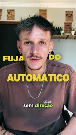 Você Está Vivendo no Modo Automático? (Aprenda com o Chiquinho)