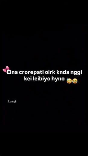 Fj Sohail on Instagram: "Kei Leibiyo Hyno😅😂"