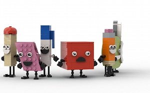 BFDI LEGO_建造梦幻岛第一季所有的参赛者作品