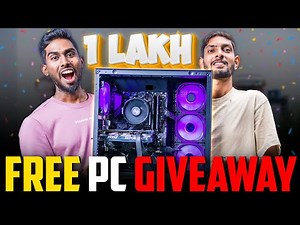 1 Lakh Gaming PC Giveaway 🔥 - தெறிக்கவிடலாமா 🎉