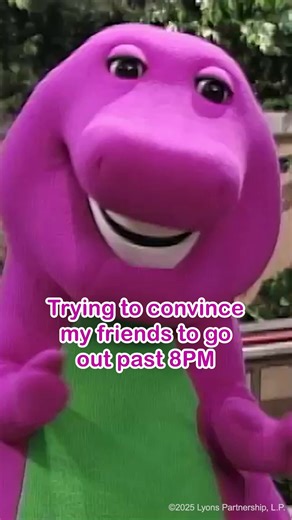 Barney The Dinosaur on Instagram: "Oh boy, oh boy! Just one little adventure before bedtime? 🕺💜✨ . . . . BARNEY AND THE BACKYARD GANG and BARNEY & FRIENDS were originally Developed by Sheryl Leach, Kathy Parker and Dennis DeShazer"