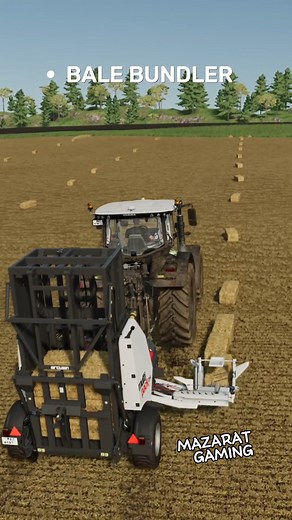 Mazarat Gaming on Instagram: "🐏 Farming Simulator 22 🍂 Bale bundler #Farming #FarmingSimulator22 #FS22 #Simulator #simulation #Harvest #Fendt #Bundler #Baking #baller"