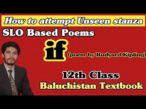 If (Poem) by Rudyard Kipling Translation, Analysis